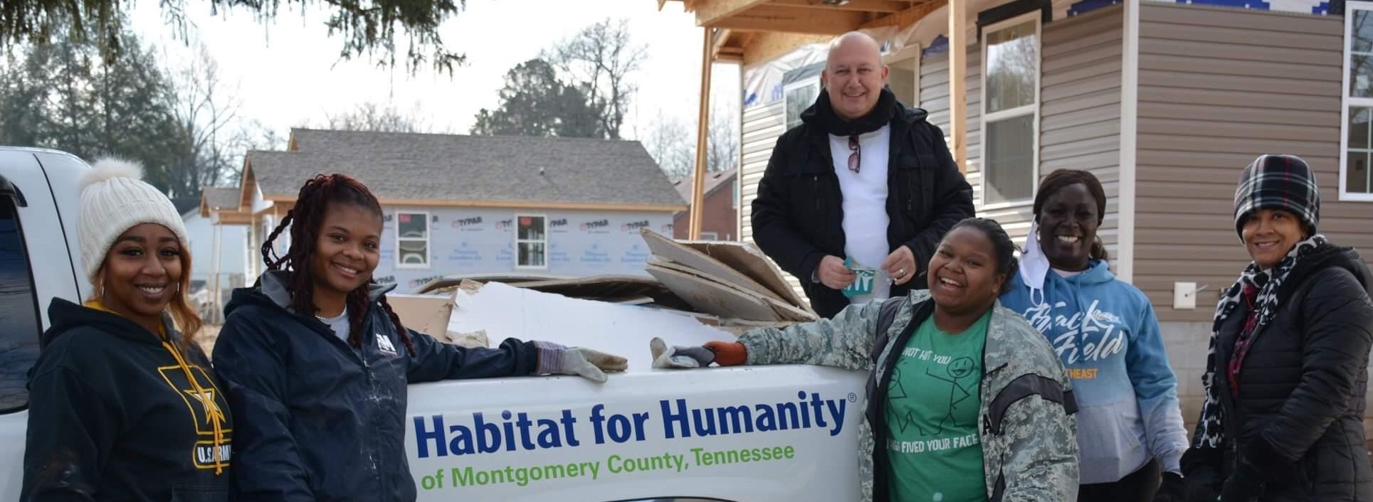 Volunteer Habitat for Humanity Montgomery County, Tennessee